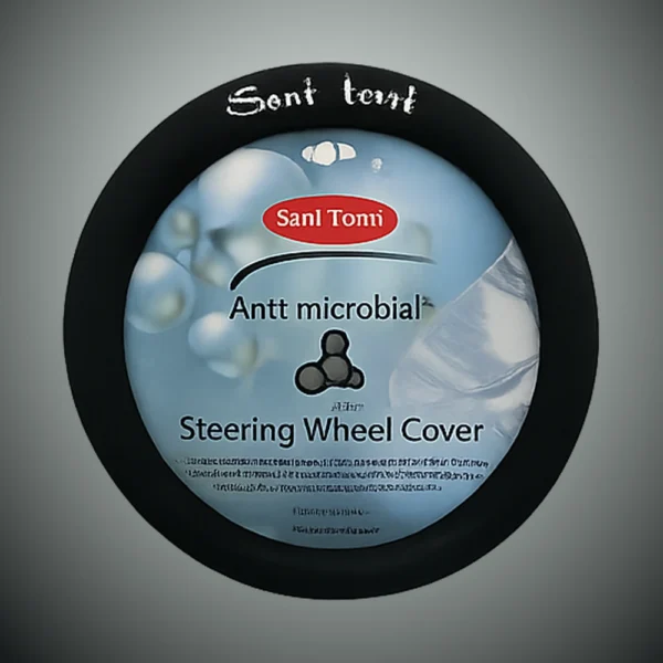 CleanGuard Steering Wheel Cover - Classic Black