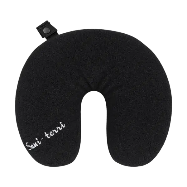 Sani-Terri Anti-Microbial CoolGuard Travel Neck Pillow - Midnight Guardian product photo